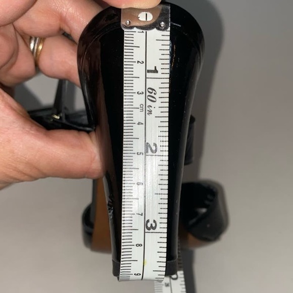 J. Crew Sydney Patent Leather Heeled Sandal size 6 - Picture 10 of 11